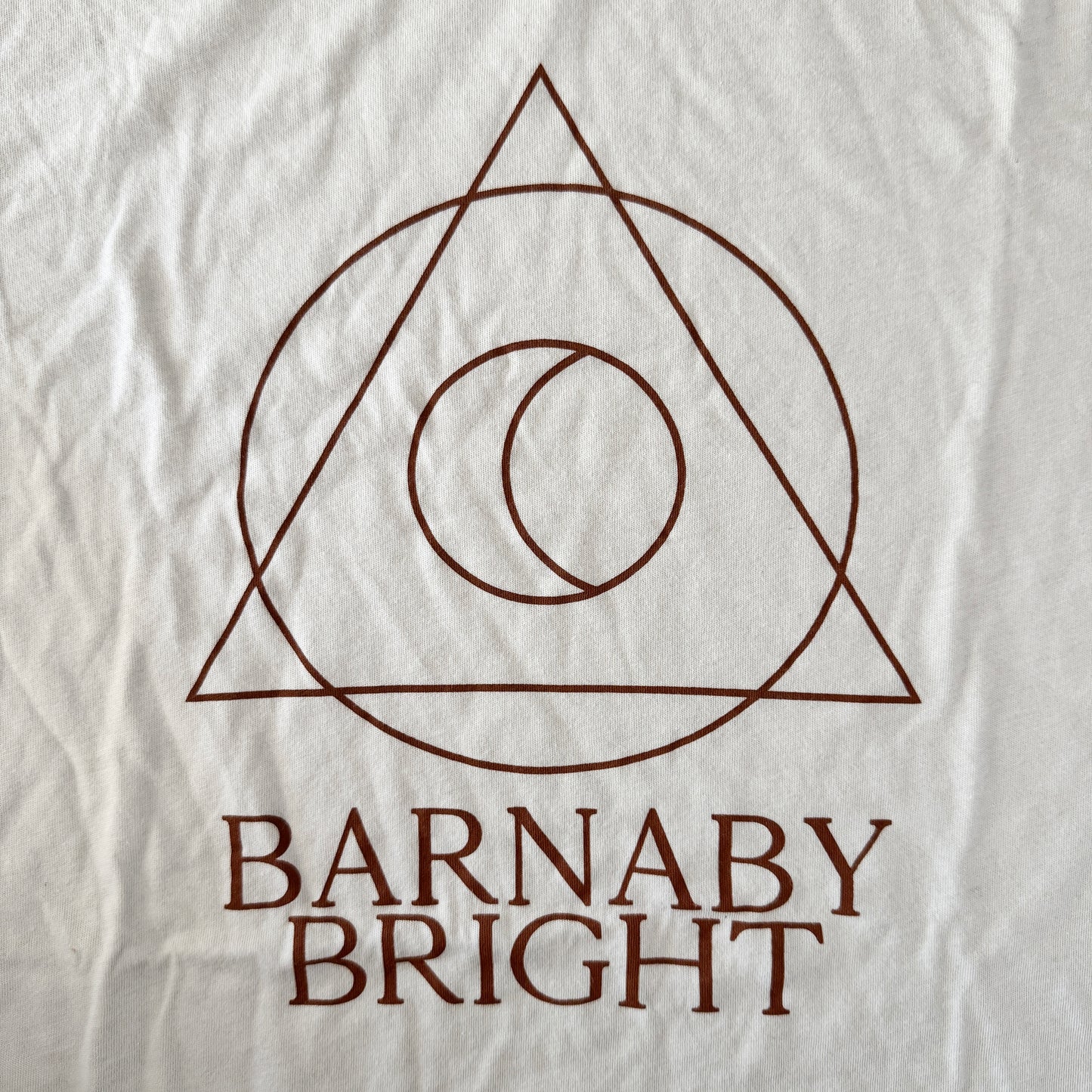 BARNABY BRIGHT - SuperSoft Logo Tee - OFF WHITE