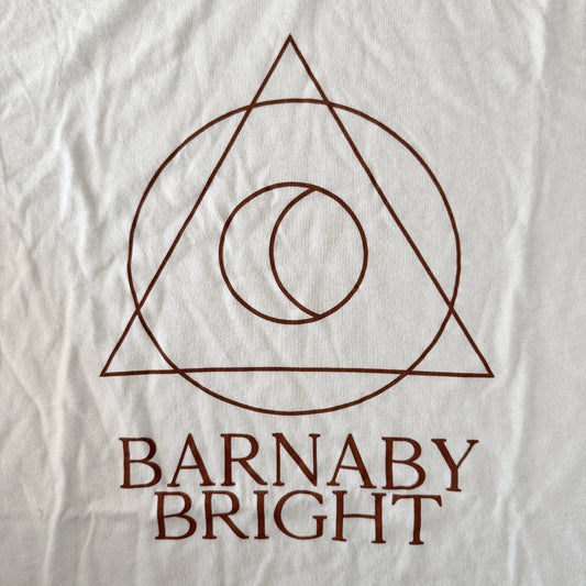 BARNABY BRIGHT - SuperSoft Logo Tee - OFF WHITE