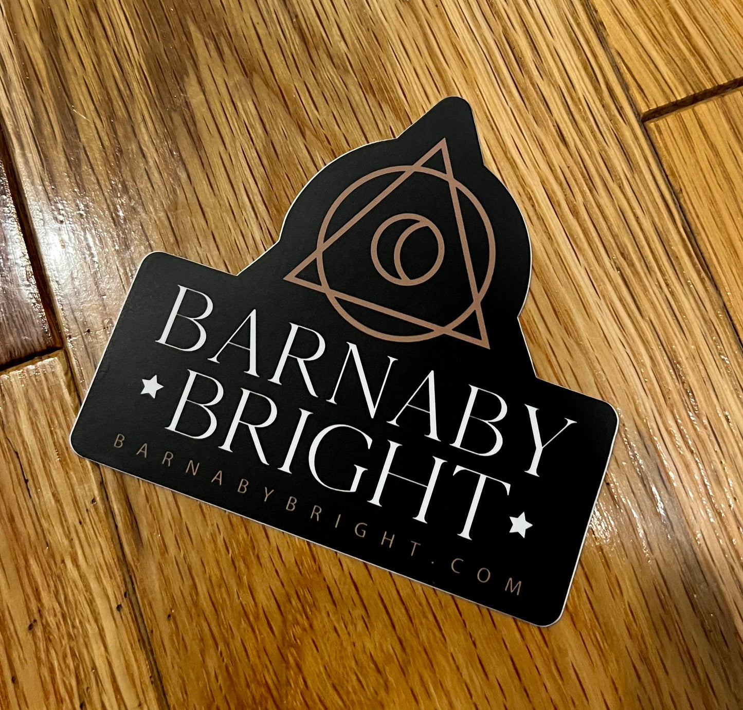 BARNABY BRIGHT - Weatherproof Vinyl Sticker